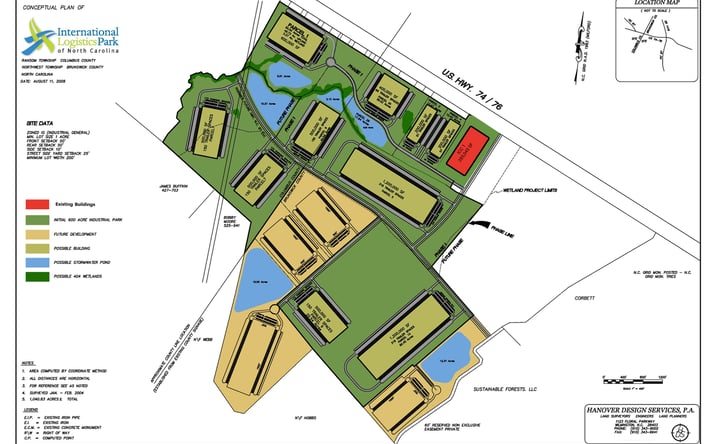 Pictures of Land property located at 3811 Int'l Blvd NE, Leland, NC 28451 for sales - image #1