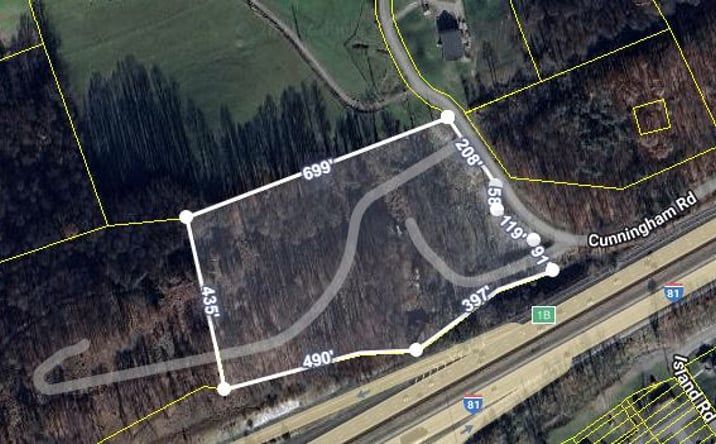 Pictures of Land property located at 7466 Cunningham Rd, Bristol, VA 24202 for sales - image #1