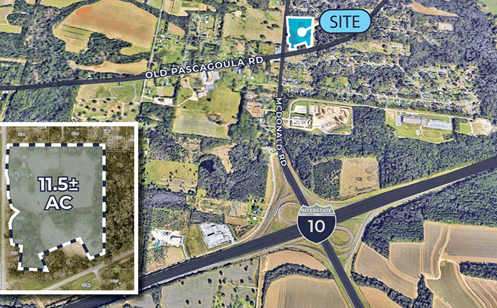 Pictures of Land property located at 6717 McDonald Rd., Theodore, AL 36582-4807 for sales - image #1