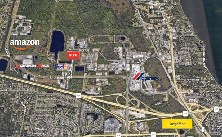Pictures of Land property located at Grissom Pkwy, Cocoa, FL 32937 for sales - image #1