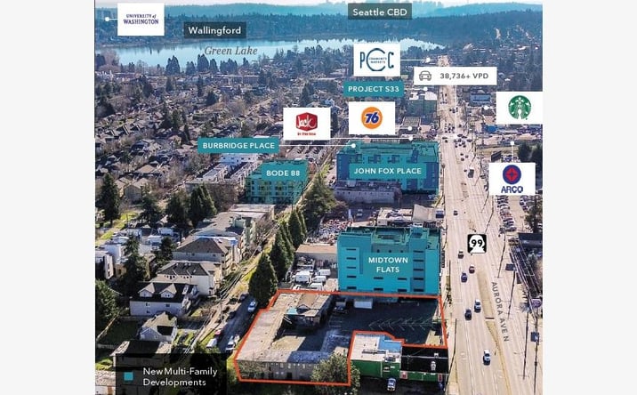 Pictures of Land property located at 8900 Aurora Ave N, Seattle, WA 98103 for sales - image #1