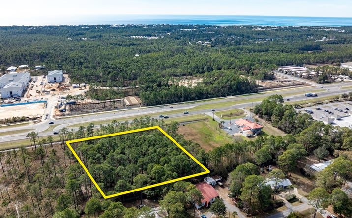 Pictures of Land property located at ±2.1 Acres US-98, Santa Rosa Beach, FL 32459 for sales - image #1