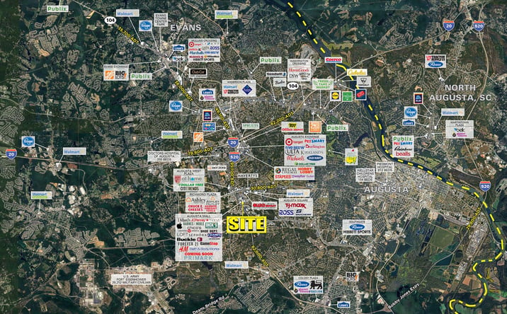 Pictures of Retail property located at 3450B Wrightsboro Rd, Augusta, GA 30909 for sales - image #1
