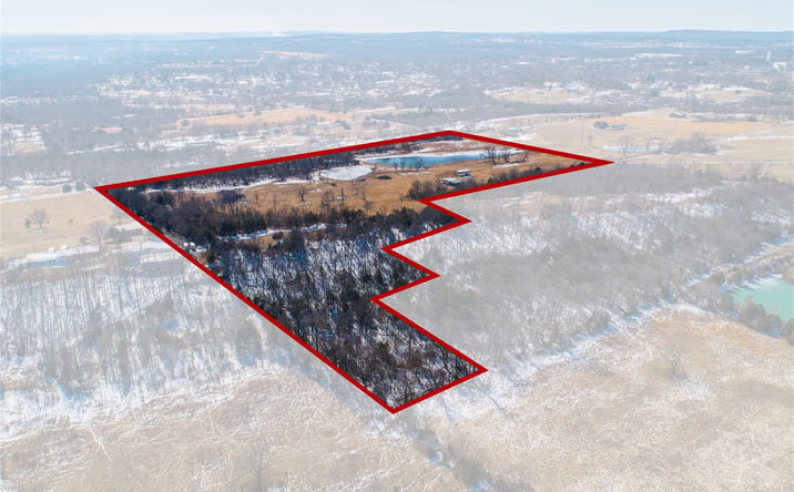 Pictures of Land property located at 516 E Krebs Lake Road, Krebs, OK 74501 for sales - image #1