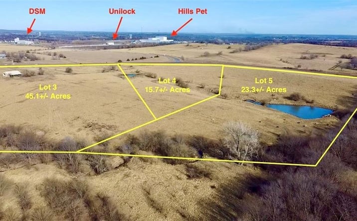 Pictures of Land property located at Lot 5 222nd Road, Tonganoxie, KS 66086 for sales - image #1