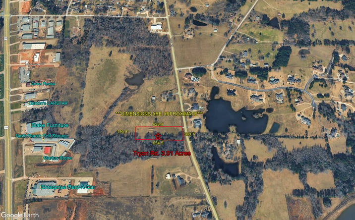 Pictures of Land property located at Tryon Rd. 3.01 Acres, Longview, TX 75605 for sales - image #1