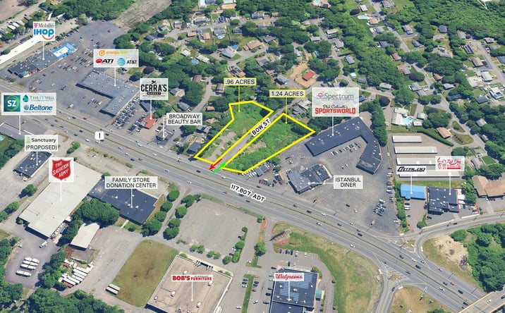 Pictures of Land property located at 152 Broadway, Saugus, MA 01906 for sales - image #1