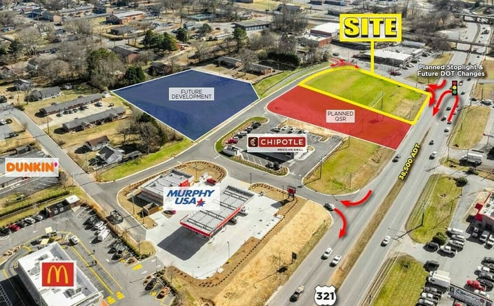 Pictures of Retail, Land property located at 140 US-321, Hickory, NC 28601 for sales - image #1