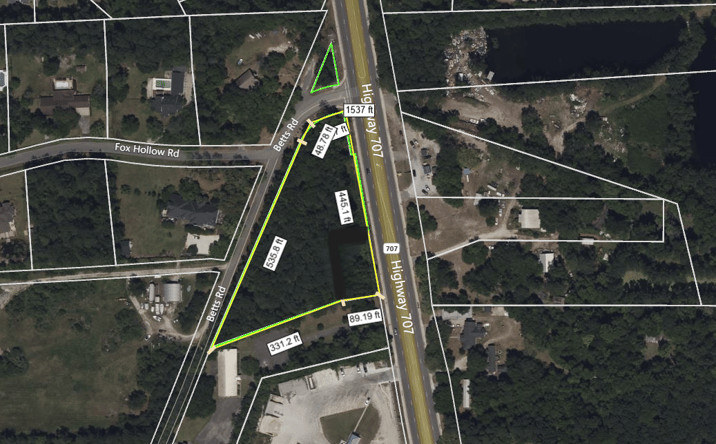 Pictures of Land property located at Highway 707 murrells inlet, sc., Murrells Inlet, SC 29576 for sales - image #1