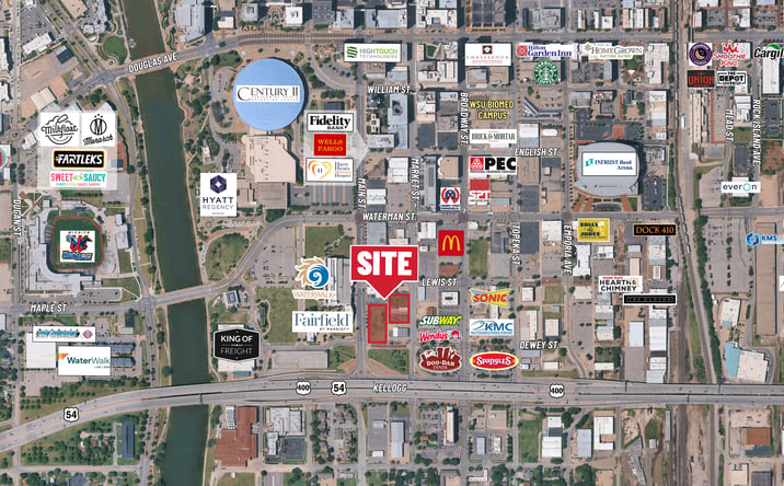 Pictures of Land property located at Main & Dewey, NE/c, Wichita, KS 67202 for sales - image #1