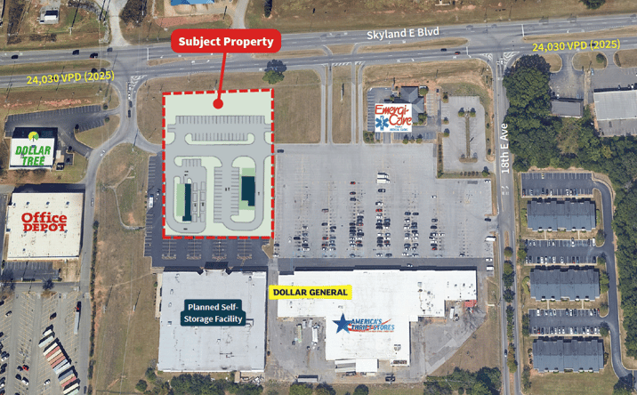 Pictures of Land property located at 1621 Skyland E Blvd, Tuscaloosa, AL 35405 for sales - image #1