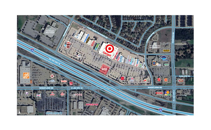 Pictures of Land property located at NEQ LBJ Fwy & Wheatland Rd, Dallas, TX 75237 for sales - image #1