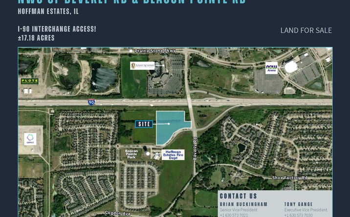 Pictures of Land property located at Beverly Rd & Beacon Pointe Rd, Hoffman Estates, IL 60192-1432 for sales - image #1