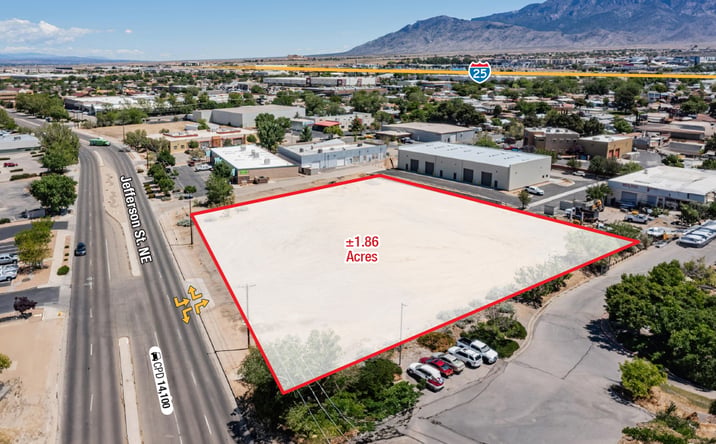 Pictures of Land, Office, Retail property located at 8400 Jefferson St NE, Albuquerque, NM 87113 for sales - image #1