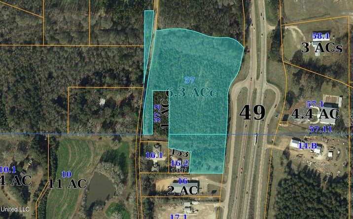 Pictures of Land property located at 000 Us Hwy 49, Magee, MS 39111 for sales - image #1