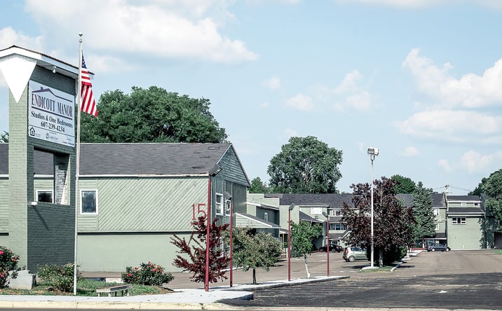 Pictures of Multifamily property located at 15 Delaware Ave., Endwell, Endicott, NY 13760 for sales - image #1