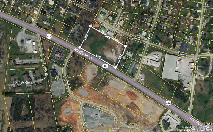 Pictures of Land property located at 2021 Madison St, Shelbyville, TN 37160 for sales - image #1