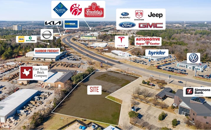 Pictures of Land property located at 3909 S SW Loop 323, Tyler, TX 75701 for sales - image #1