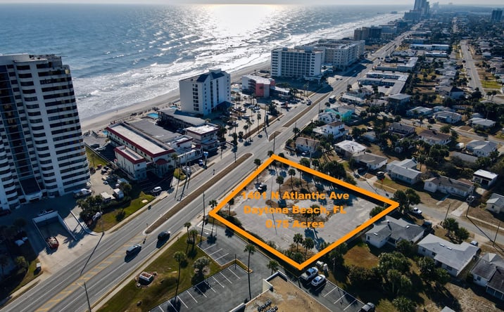 Pictures of Land property located at 1401 N Atlantic Ave, Daytona Beach, FL 32118 for sales - image #1