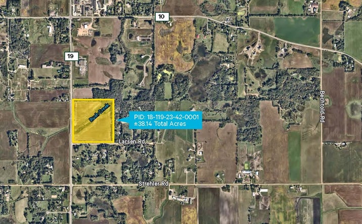 Pictures of Land property located at CR 19 and Larsen Road, Corcoran, MN 55340 for sales - image #1