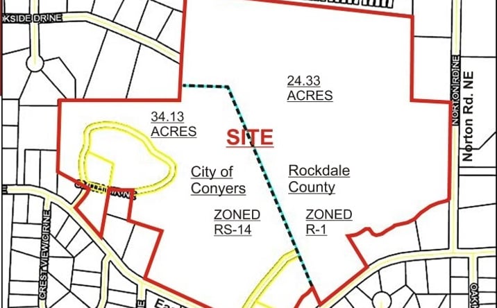 Pictures of Land property located at 1088 Smith Lake Rd NE, Conyers, GA 30012 for sales - image #1