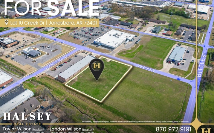 Pictures of Land property located at Creek Dr, Jonesboro, AR 72401 for sales - image #1