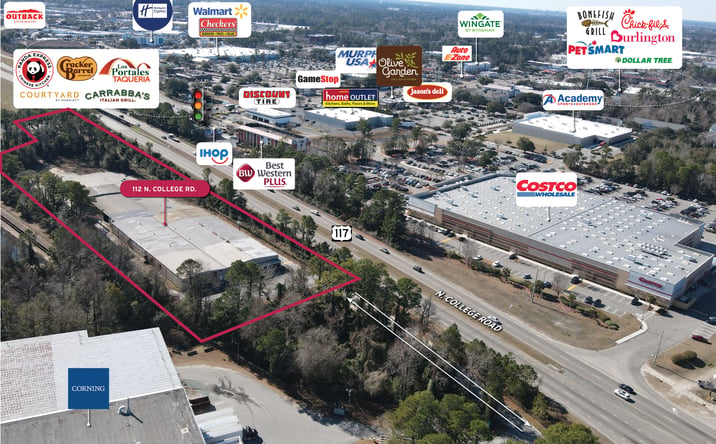 Pictures of Office, Industrial, Land property located at 112 N College Rd, Wilmington, NC 28405 for sales - image #1
