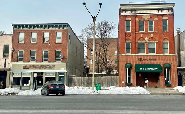 Pictures of Land property located at 102 Broadway, Newburgh (City), NY 12550 for sales - image #1