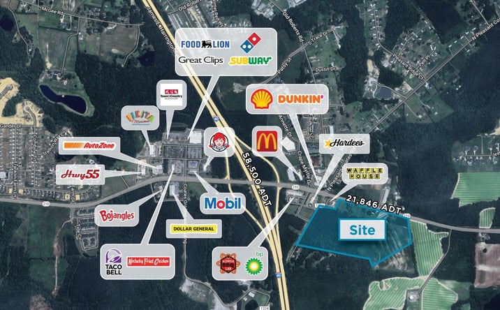 Pictures of Land property located at 11847 NC-210, Benson, NC 27504 for sales - image #1