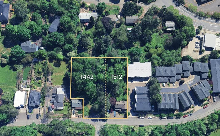 Pictures of Land property located at 1442 & 1512 SW 58th Avenue, Portland, OR 97221 for sales - image #1