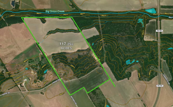 Pictures of Land property located at S Anthony Rd, Ennis, TX 75119 for sales - image #1