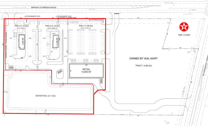 Pictures of Land property located at 19255 Kuykendahl Rd, Spring, TX 77379 for sales - image #1