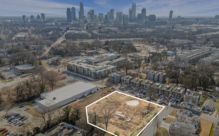 Pictures of Land property located at 136 S Bruns Ave, Charlotte, NC 28208 for sales - image #1