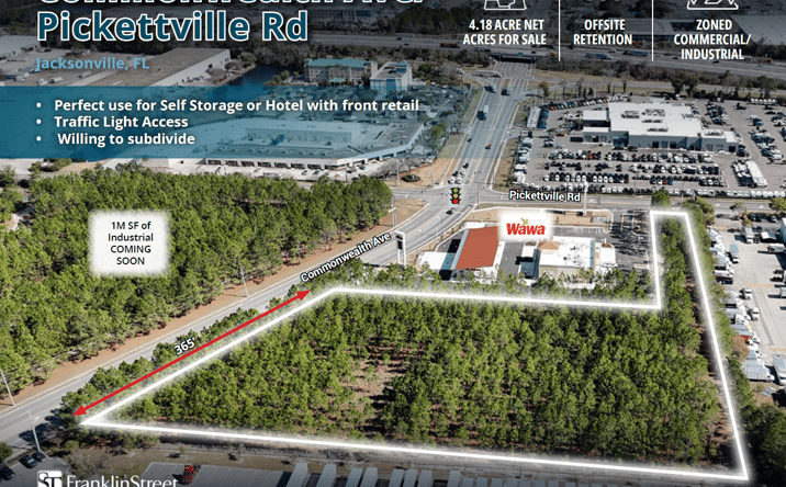 Pictures of Land property located at 0 Commonwealth AveAve, Jacksonville, FL 32220 for sales - image #1