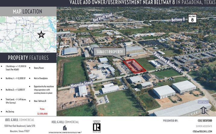Pictures of Industrial property located at 2059 Magnolia St, Pasadena, TX 77503 for sales - image #1