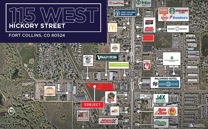 Pictures of Land property located at 115 Hickory Street, Fort Collins, CO 80524 for sales - image #1