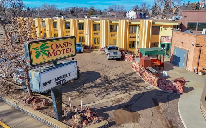 Pictures of Hospitality, Mixed Use property located at 1026 Villard St W, Dickinson, ND 58601 for sales - image #1