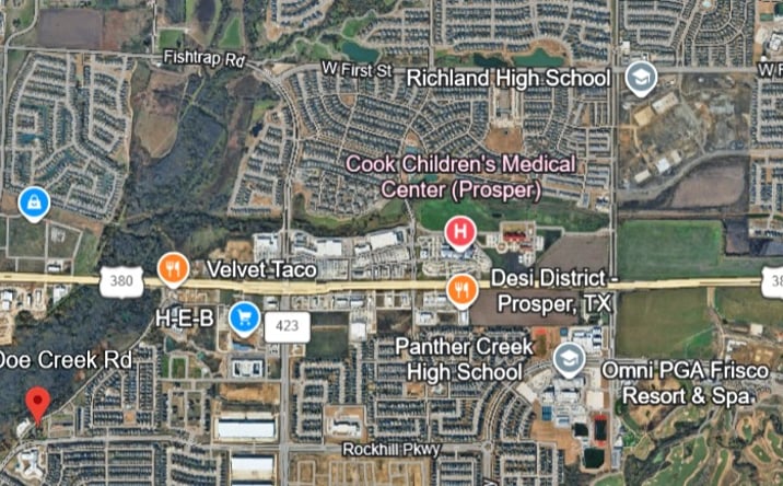 Pictures of Land property located at 355 Doe Creek Rd, Little Elm, TX 75068 for sales - image #1