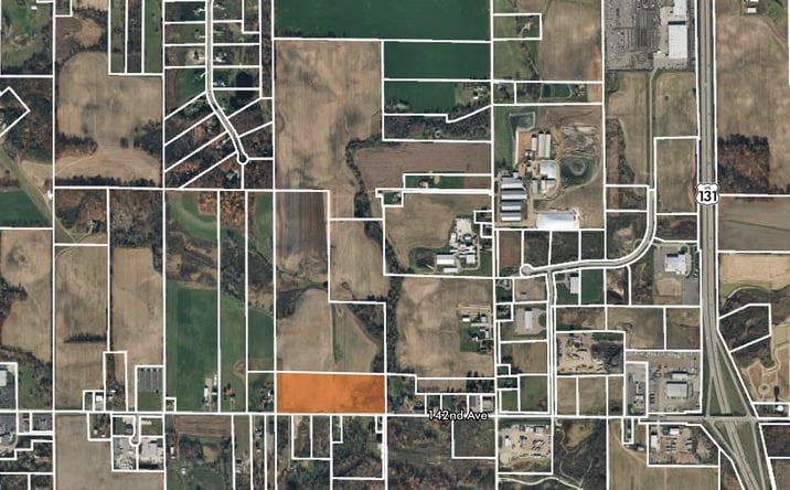 Pictures of Land property located at 1477 142nd Ave, Dorr, MI 49323 for sales - image #1