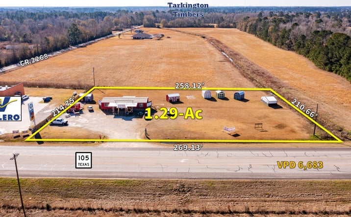 Pictures of Industrial, Land, Office, Retail property located at 14695 TX-105, Cleveland, TX 77327 for sales - image #1