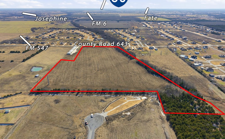 Pictures of Land property located at Co Rd 643, Nevada, TX 75173 for sales - image #1