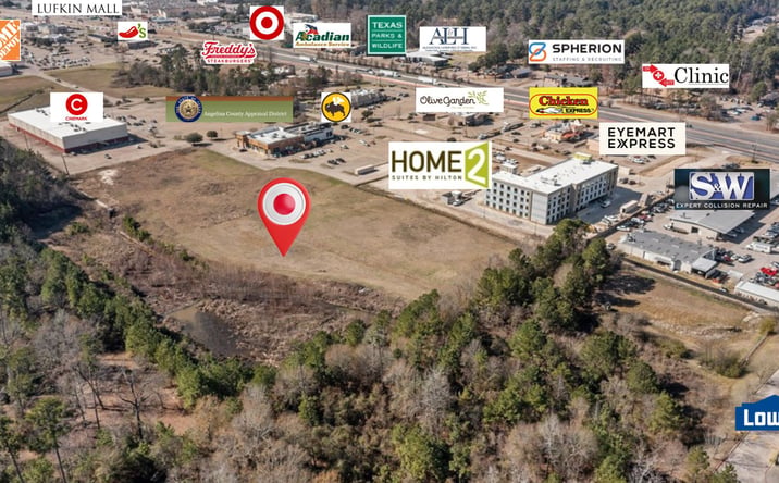 Pictures of Land property located at loop 287, Lufkin, TX 75901 for sales - image #1