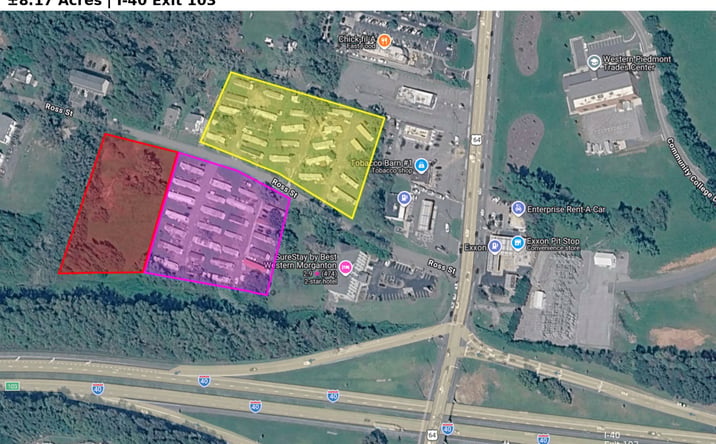 Pictures of Mobile Home Park, Multifamily property located at 100 Ross St, Morganton, NC 28655 for sales - image #1