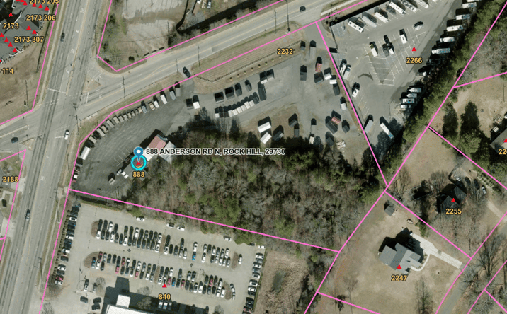 Pictures of Land, Retail property located at 888 N Anderson Rd, Rock Hill, SC 29730 for sales - image #1