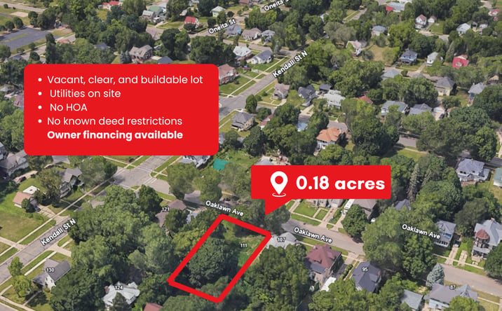 Pictures of Land property located at 111 Oaklawn Ave, Battle Creek, MI 49037 for sales - image #1
