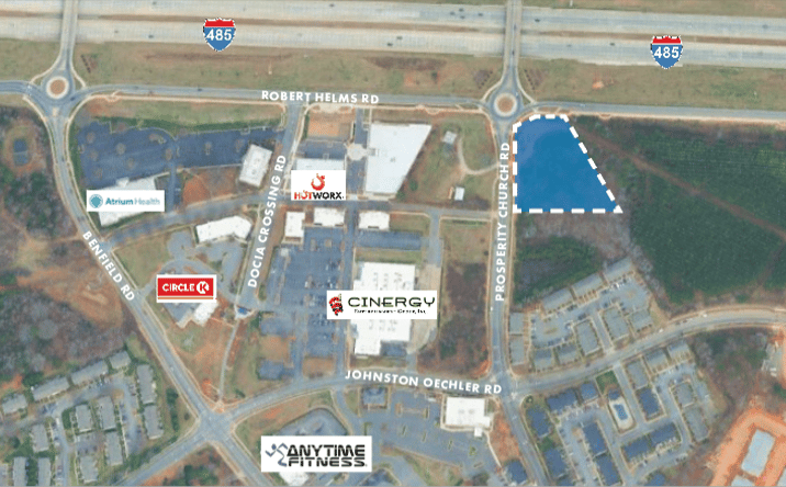 Pictures of Retail, Office, Land property located at 5320 Prosperity Church Rd, Charlotte, NC 28269 for sales - image #1
