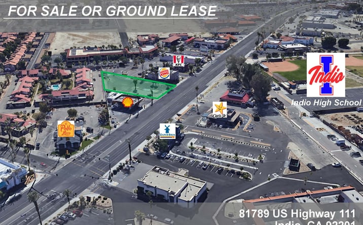 Pictures of Land property located at 81789 US Highway 111, Indio, CA 92201 for sales - image #1