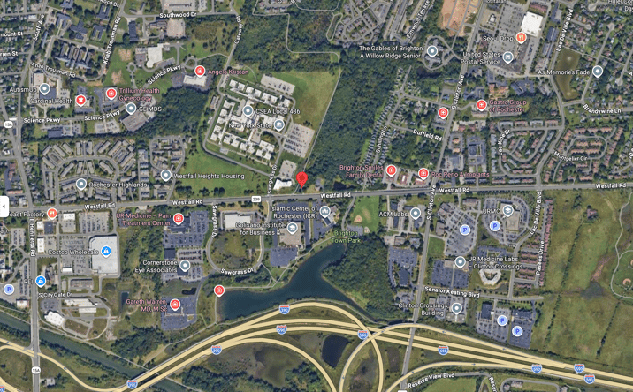 Pictures of Office, Land property located at 690 Westfall Road, Rochester, NY 14618 for sales - image #1