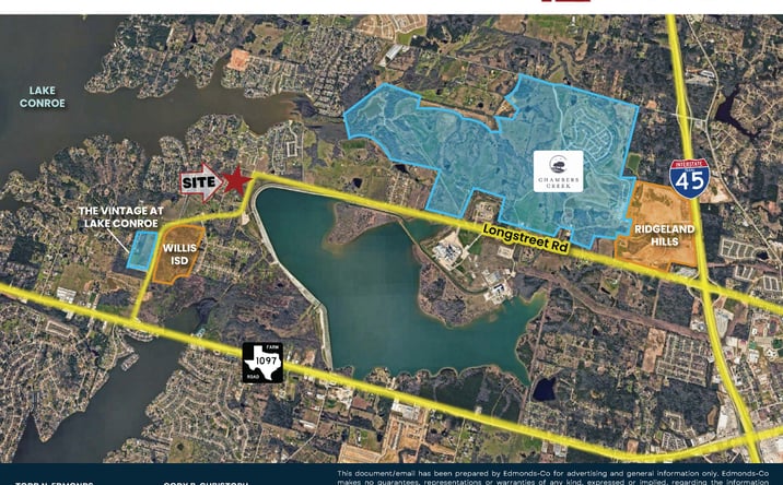 Pictures of Land property located at 13026 Longstreet Rd - Land for C-Store W/ Permits, Willis, TX 77318 for sales - image #1