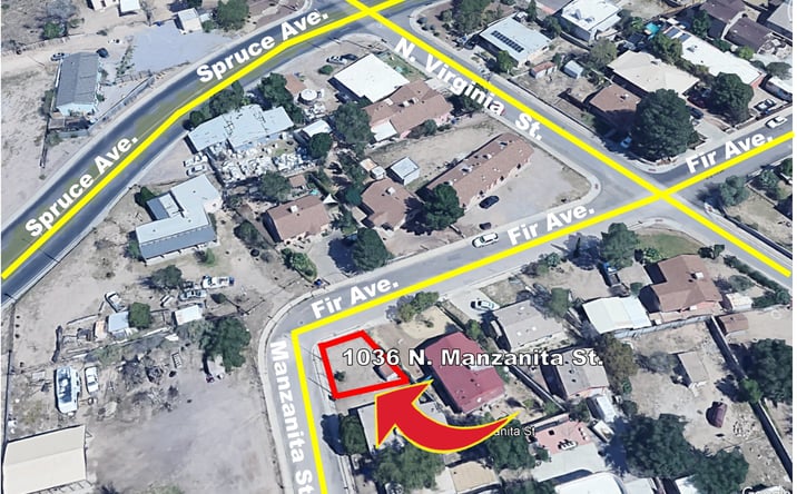 Pictures of Land property located at 1036 N Manzanita St, Las Cruces, NM 88001 for sales - image #1